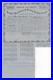 OHIO 1855 Springfield Mount Vernon & Pittsburgh Rail Road Stock Certificate #82