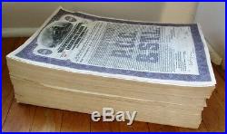 ONE-THOUSAND 1945 Railroad Bonds, Numbers #1-1000 The ENTIRE Issue PCCSTL