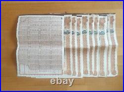 One Lot Of 10 Chinese Bonds 5% 1913 Reorganisation