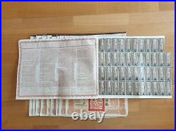 One Lot Of 10 Chinese Bonds 5% 1913 Reorganisation Uncancelled