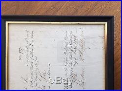 Orig. 1796 CHARLES LEE -owned stock in BANK OF ALEXANDRIA US AG/SEC. OF STATE