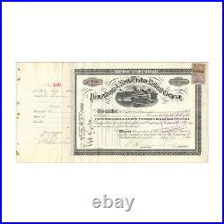 Pennsylvania & North western Railroad Company Stock // 30 Shares // Gray // 1891