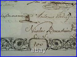 Peru 1934 Lima Republica Junta Credito Nacional 100 Pesos Rare Document