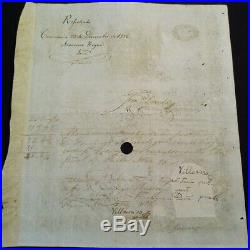 Peru Lima 1836 Republica Estado Junta Credito Nacional 200 Pesos Rare Document