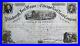 Pittsburgh, Fort Wayne & Chicago Rail Road Co.’ 1858 Railroad Stock Certificate