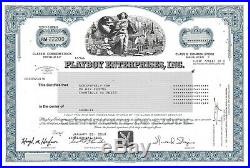 Playboy Enterprises Inc. 2010 Common Stock Certificate