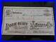 RARE 1879 Bodie Bluff Gold Mining Co. Stock Certificate Ghost Town CA Bodie