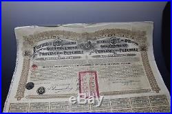 Rare1913 Chinese government province of petchili 5 1/2% Gold loan 500000 bond