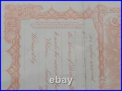 Red Lodge, MO 1914 Jeffery Hardware Co Stock Certificate #5 Issued To O. Johnson