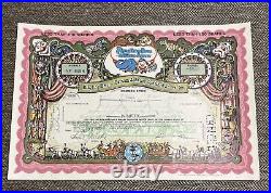 Ringling Bros. BARNUM BAILEY Combined Shows CIRCUS Stock Certificate 1970