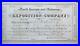 Rome, GA 1881 Stock Certificate’North Georgia & Alabama Exposition Company