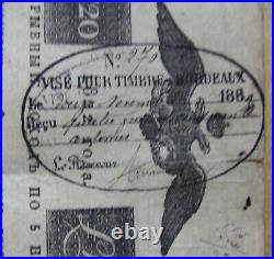 Russian Government 720 Rubles bond with Rothschild signature 1822 #63294/9103