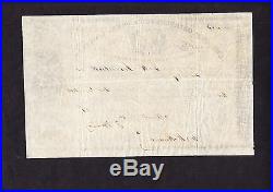 SLAVERY CHARLESTON (SLAVE TRADERS) INSURANCE and TRUST Co. 1846 NOT CANCELLED