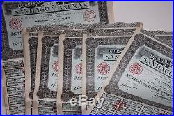 Scripophily Group 75 Certificates Share / Stock Bonds Dated 1927