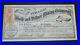 Stearns Gold and Silver Mining Company 1863 stock certificate