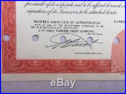 Stock Certificate Bond BOEING AIRPLANE COMPANY, 1958 - 102