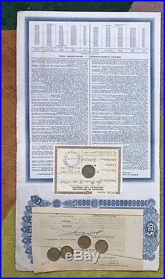 Super Petchili 1913 Lung Tsing U-Hay£20, 5%, Bonos Historicos With Certificate