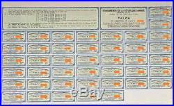 Super-Petchili Bond's, 1913 (Lung-Tsing-U-Hai), Coupons, Uncancelled withPASS-CO