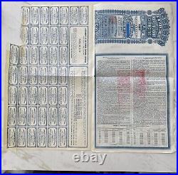 Super Petchili Bonds 1913 Lung Tsing U Hai Coupons with PASS-CO authentication