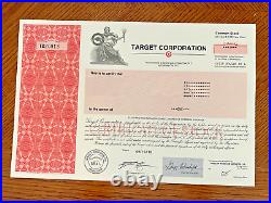 Target Corporation stock certificate Dated 2012 Extremely fine IC