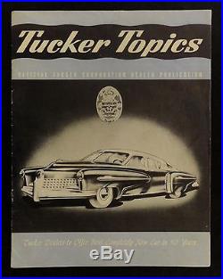 Tucker Corporation 1946 Stock