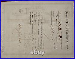 USA 1869 American Merchants Union Express $ 100 Dollars Bond Stock Share