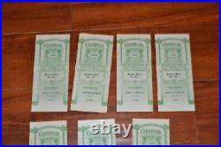 Vintage 1950's Sprouse-Reitz Co. Inc. Stock certificates with letter Lot of 7