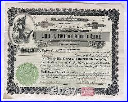 Vintage Stock Certificate Collection Rare Historical Documents