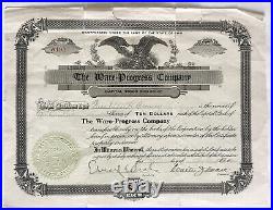 Vintage Stock Certificate Collection Rare Historical Documents