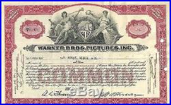 Warner Bros. Pictures, Inc. Issued 1930
